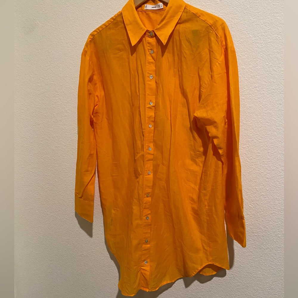 MNG long sleeve shirt 🧡/ dress - Picture 7 of 7